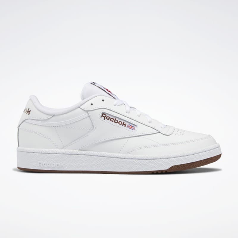 حذاء ريبوك كلوب سي 85 للرجال لون أبيض - Reebok Men's Club C 85 Shoes 