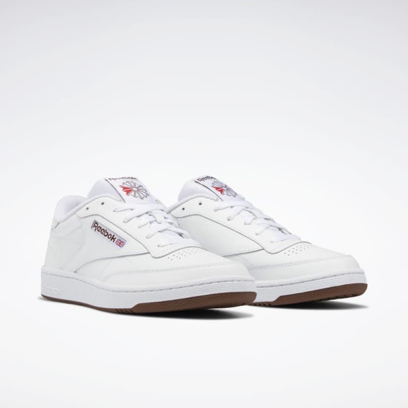 حذاء ريبوك كلوب سي 85 للرجال لون أبيض - Reebok Men's Club C 85 Shoes 