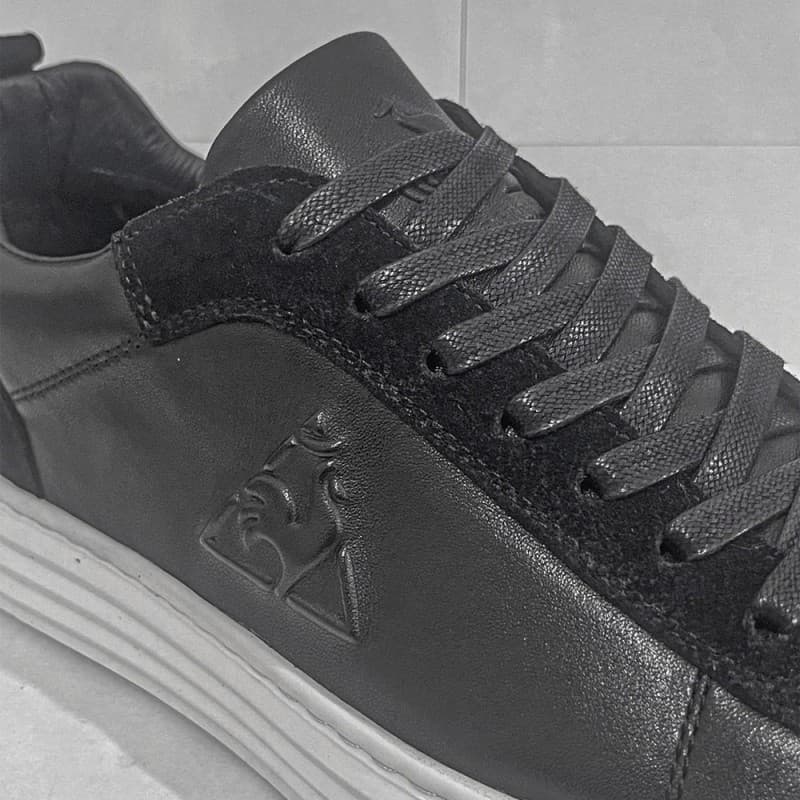 Le Coq Sportif Men's Adam Shoes - حذاء لي كوك سبورتيف ادام للرجال لون أسود