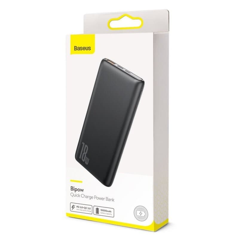 بطارية احتياطية Power Bank سعة 10000 ميلي أمبير من Baseus