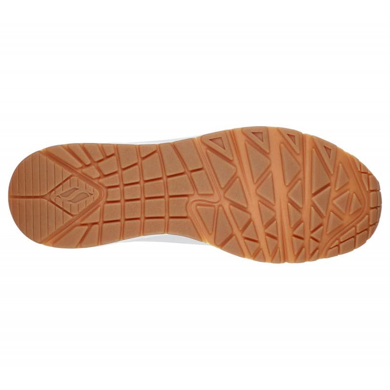 Skechers Men's Uno - Stand On Air Shoes - حذاء سكيتشرز أونو ستاند اون اير للرجال لون أبيض 