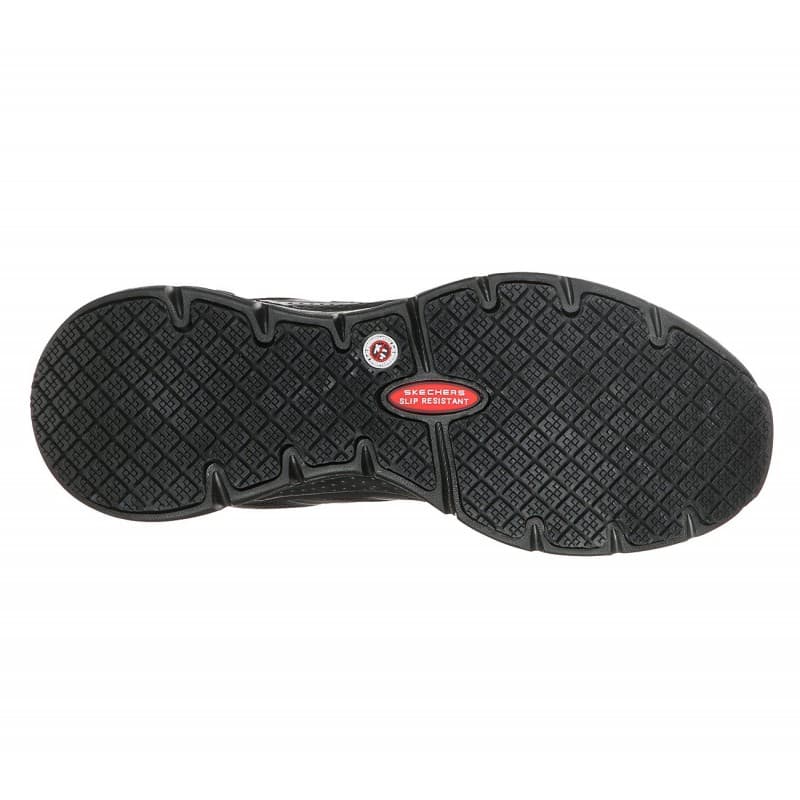 Skechers Men's Work: Arch Fit SR - Axtell Shoes  - حذاء سكيتشرز ورك: ارتش فيت اس ار- اكستل للرجال لون أسود