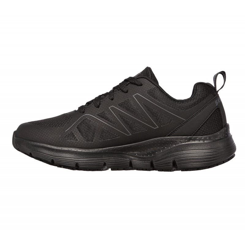 Skechers Men's Work: Arch Fit SR - Axtell Shoes  - حذاء سكيتشرز ورك: ارتش فيت اس ار- اكستل للرجال لون أسود