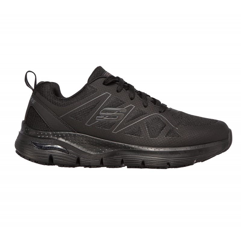 Skechers Men's Work: Arch Fit SR - Axtell Shoes  - حذاء سكيتشرز ورك: ارتش فيت اس ار- اكستل للرجال لون أسود