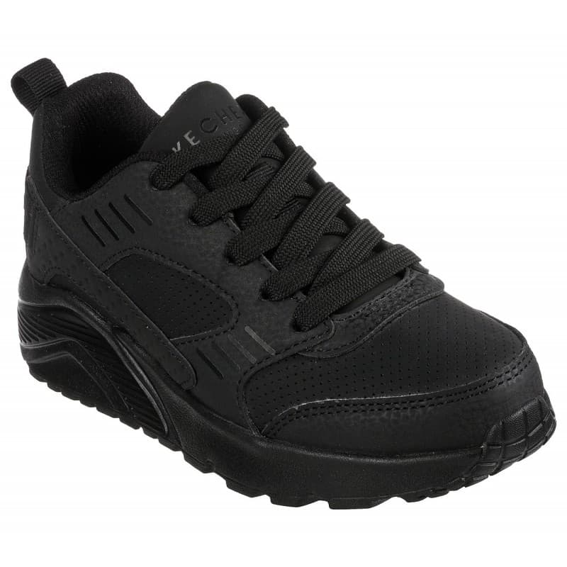 Skechers Uno Lite Shoes  - حذاء سكيتشرز اونو لايت لون أسود 