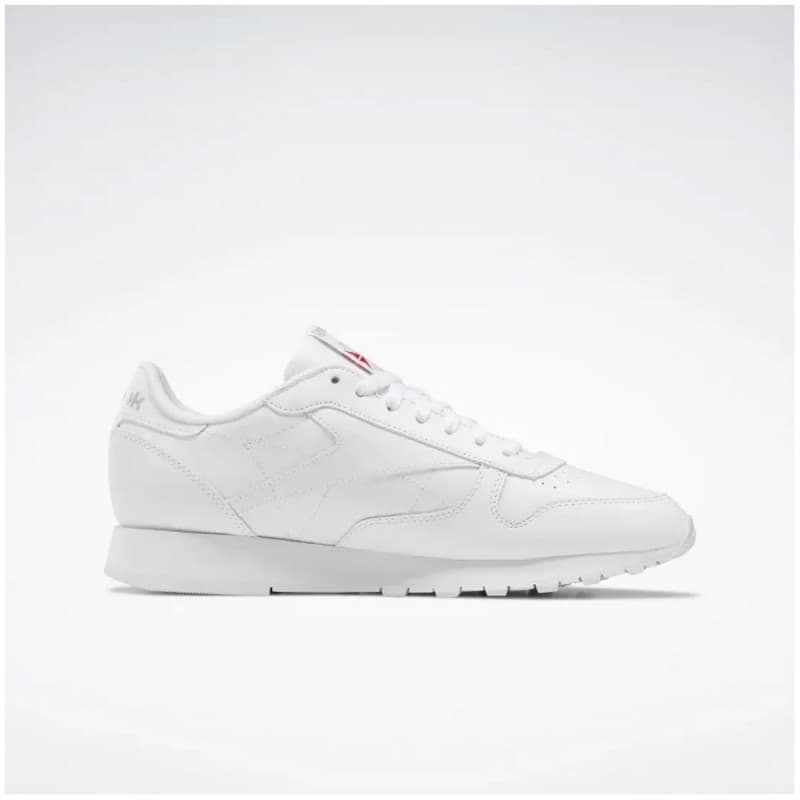 Reebok Unisex Classic Leather Shoes - حذاء ريبوك كلاسيك جلد للجنسين لون أبيض 
