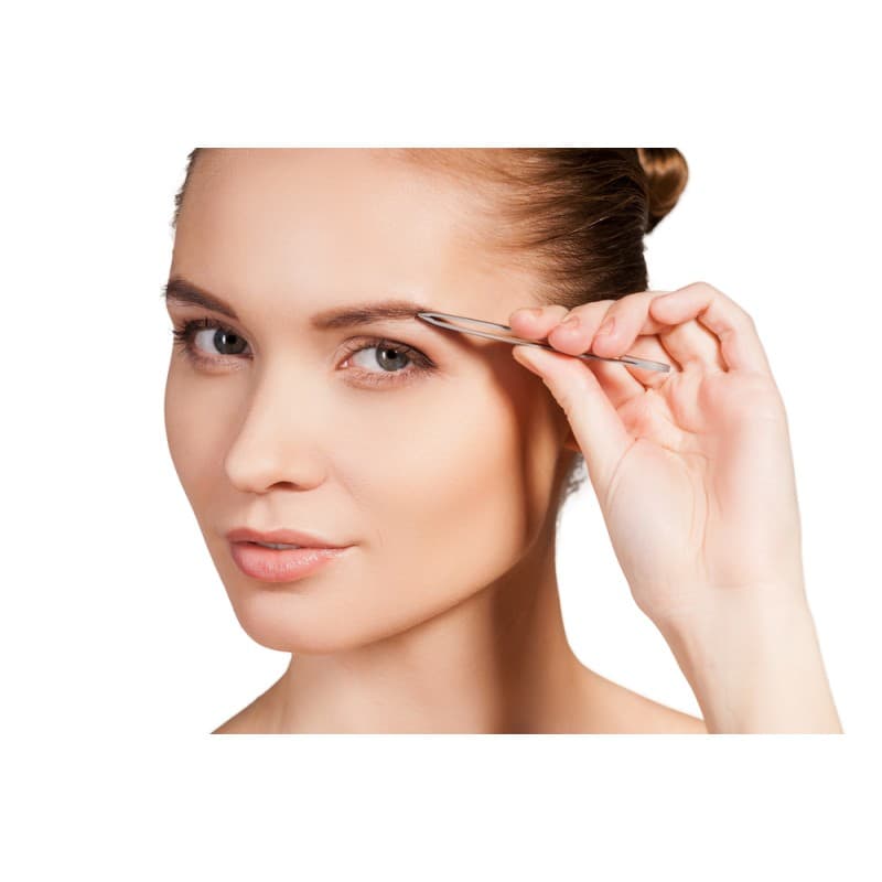 ريبلاين ملقط حواجب ذهبي PROMANI