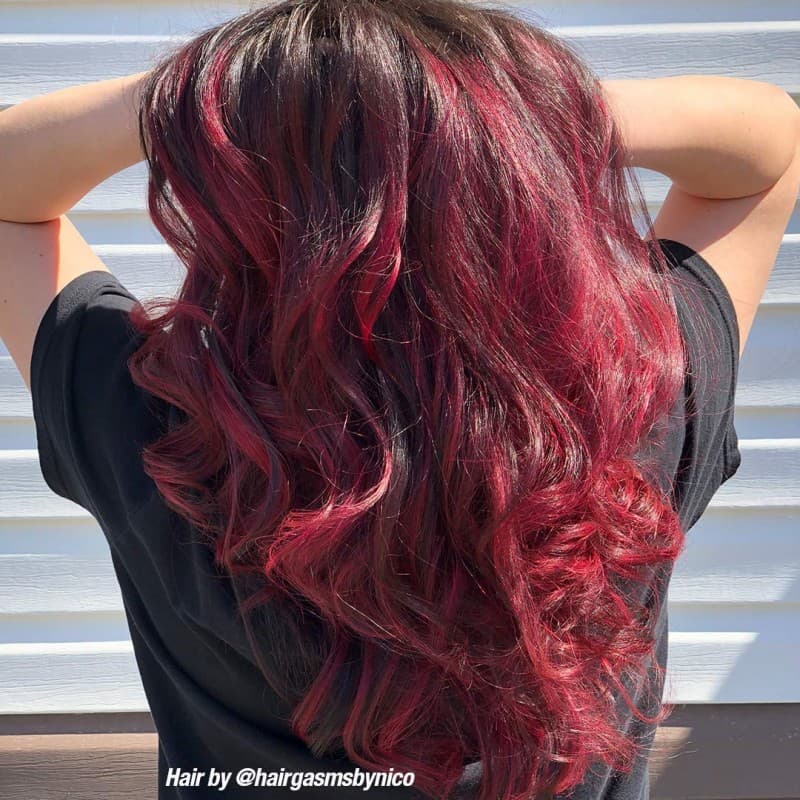 SEA COLOR صبغة شعر احمر امازوني 55/46 100مل