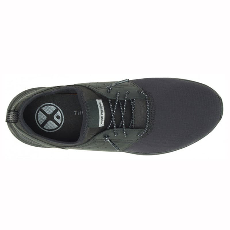 Hush Puppies Men's Elevate Bungee Shoes - حذاء هاش بابيز اليفيت بانجي للرجال لون أسود 