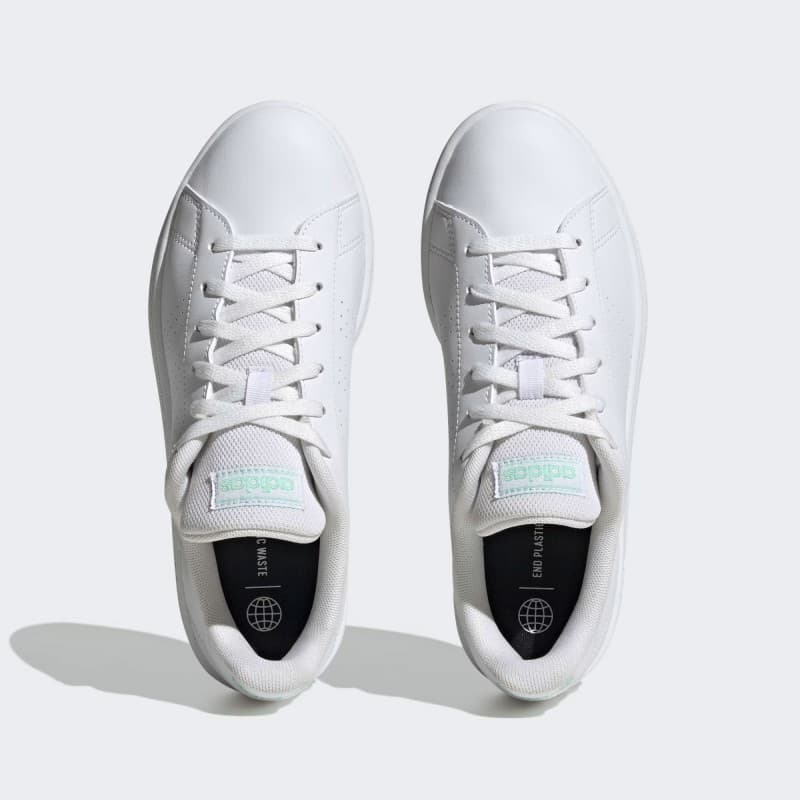حذاء اديداس ادفانتج بيس للرجال لون أبيض- adidas Mens' Advantage Base Shoes - White