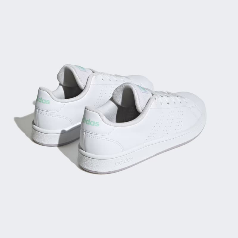 حذاء اديداس ادفانتج بيس للرجال لون أبيض- adidas Mens' Advantage Base Shoes - White