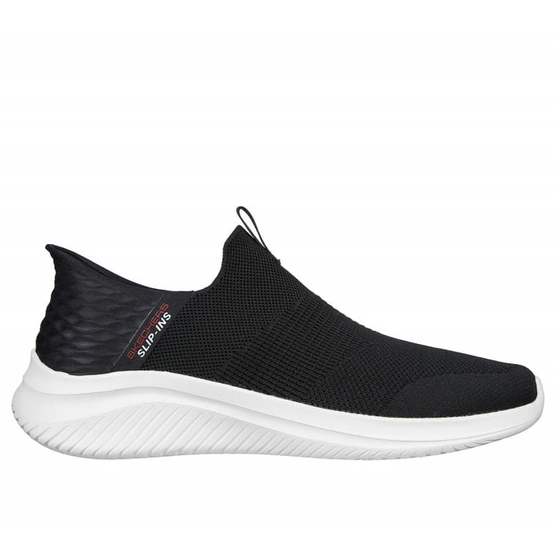 Skechers Men's Slip-ins: Ultra Flex 3.0 - Smooth Step Shoes - حذاء سكيتشرز سليب ان: الترا فليكس 3.0 – سموث ستيب للرجال لون أسود وأبيض