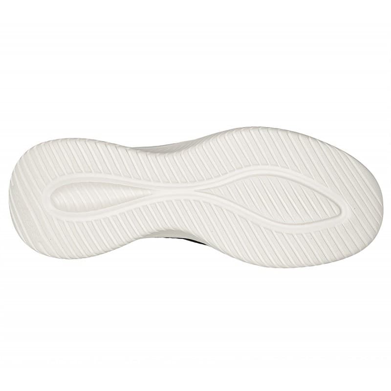 Skechers Men's Slip-ins: Ultra Flex 3.0 - Smooth Step Shoes - حذاء سكيتشرز سليب ان: الترا فليكس 3.0 – سموث ستيب للرجال لون أسود وأبيض