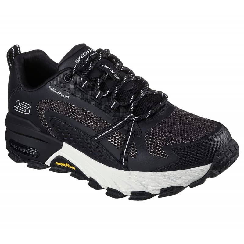 Skechers Men's Max Protect Shoes - حذاء سكيتشرز ماكس بروتيكت للرجال لون أسود وأبيض
