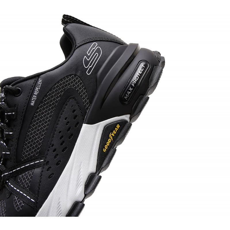 Skechers Men's Max Protect Shoes - حذاء سكيتشرز ماكس بروتيكت للرجال لون أسود وأبيض
