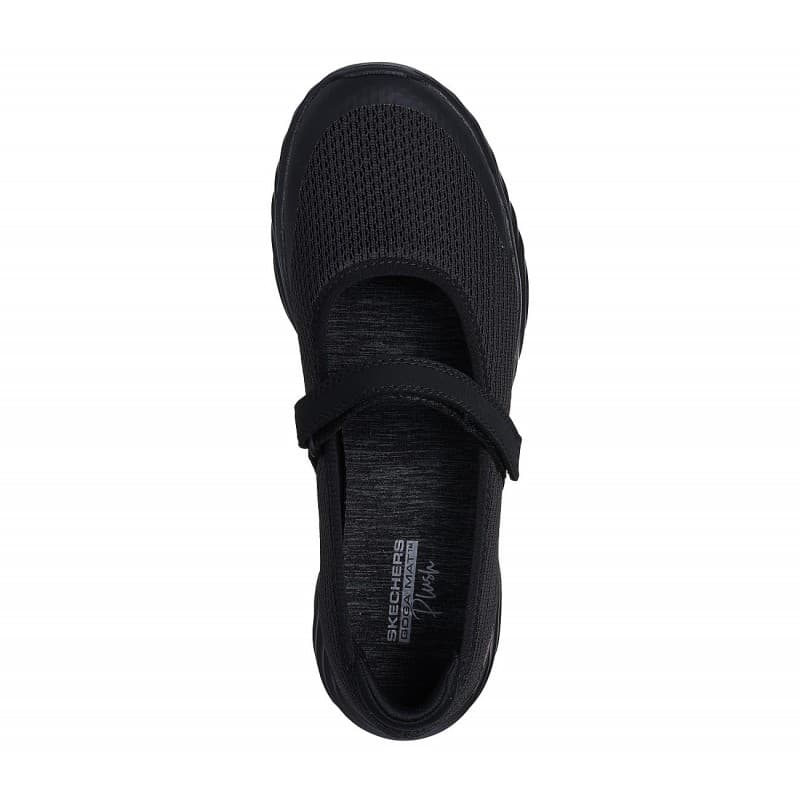 Skechers Women's On-The-GO Ideal Shoes - حذاء سكيتشرز اون-ذا-جو ايديال سليب أون للنساء لون أسود 