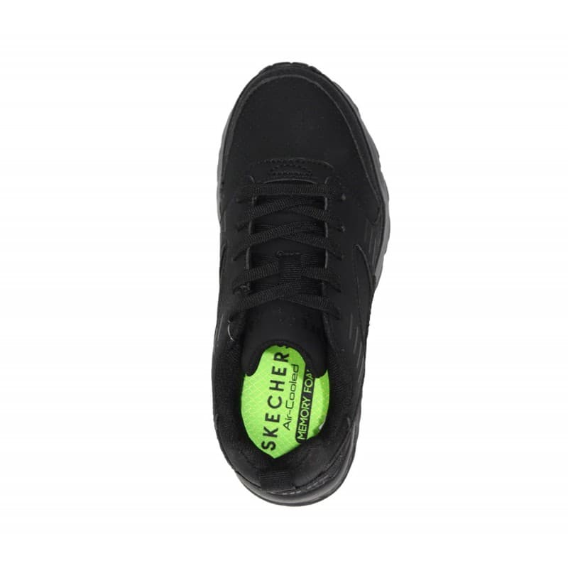 Skechers Uno Lite Shoes  - حذاء سكيتشرز اونو لايت لون أسود 