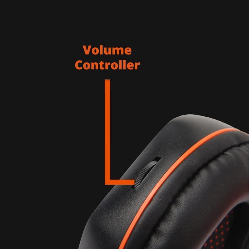 سماعة رأس سلكية من ميشن لون اسود-Meetion Backlit Gaming Headset with Mic - MT-HP020