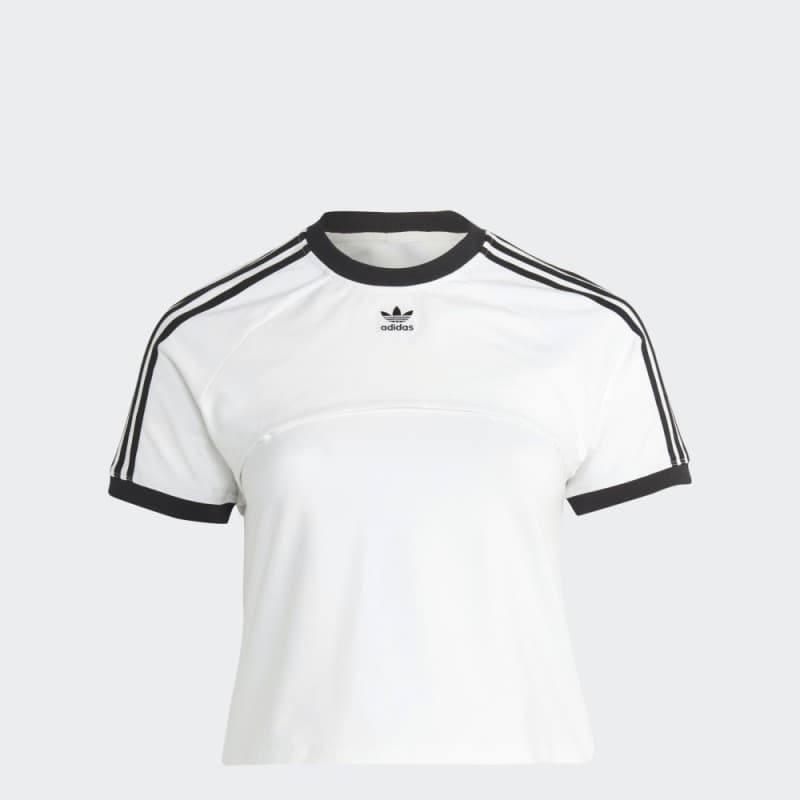 adidas Women's Always Original Tee (Plus Size) - White- تيشيرت أولويز أورجينال للنساء لون أبيض