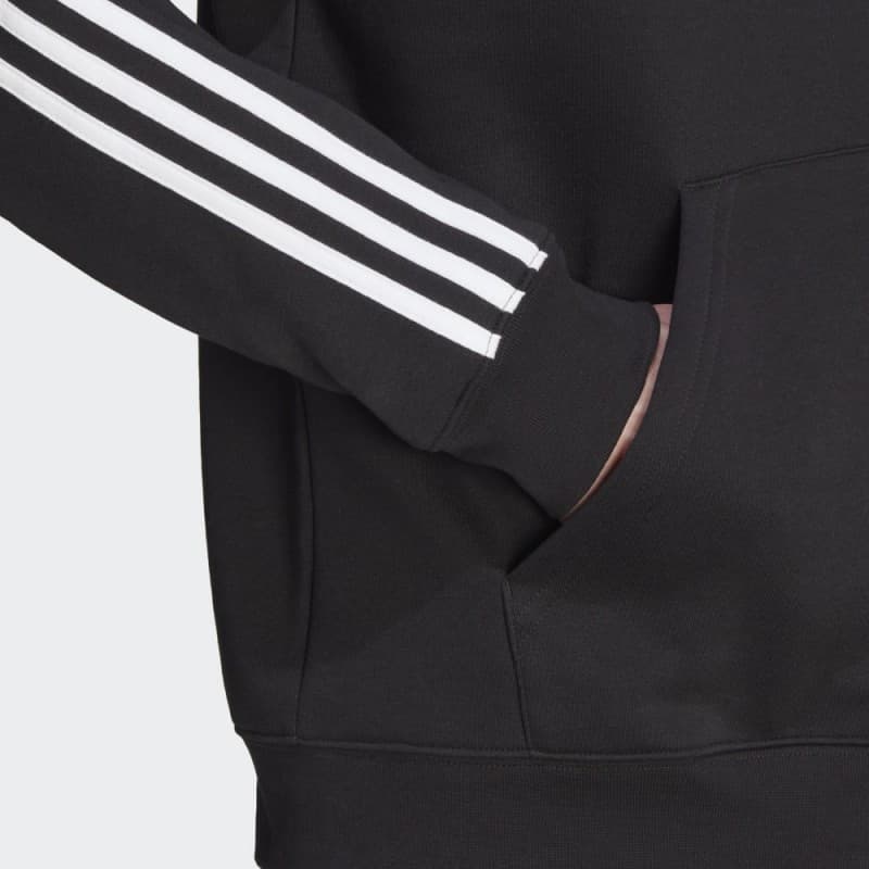 adidas Mens' Adicolor Classics 3-Stripes Hoodie - Black