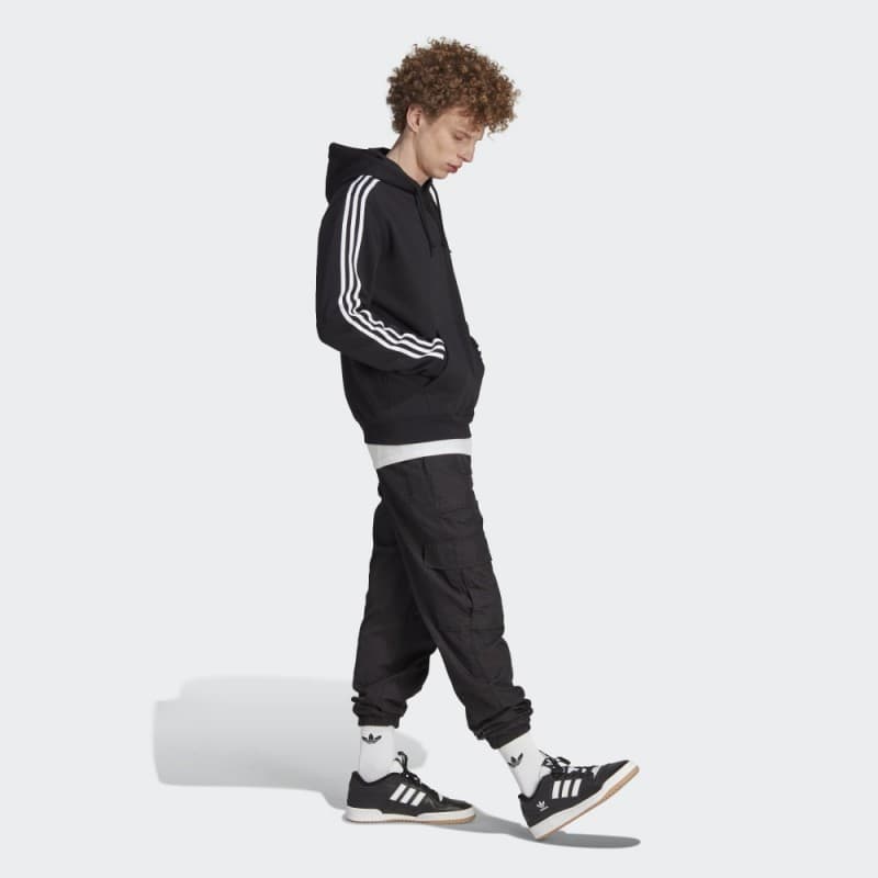adidas Mens' Adicolor Classics 3-Stripes Hoodie - Black