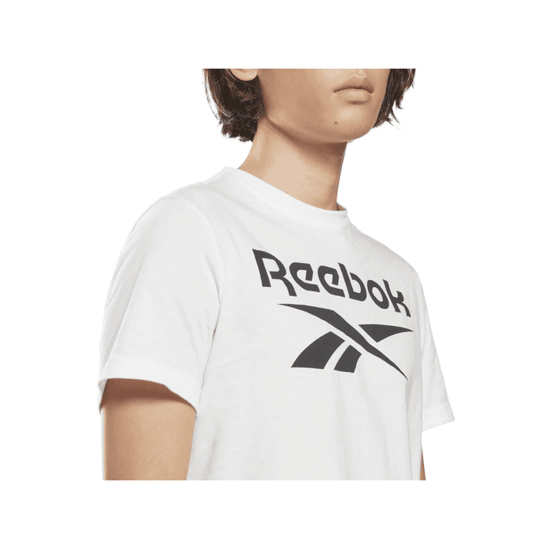 Reebok Identity Big Logo T-Shirt تيشييرت ريبوك ايدنتتي بيج لوجو لون أبيض