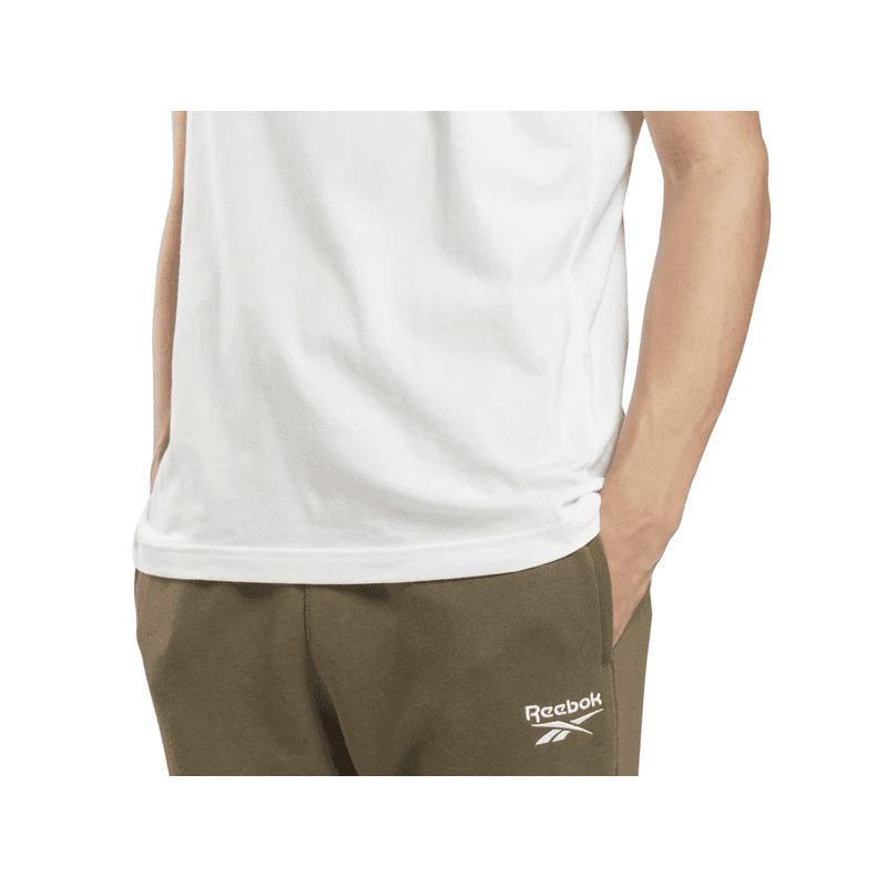 Reebok Identity Big Logo T-Shirt تيشييرت ريبوك ايدنتتي بيج لوجو لون أبيض