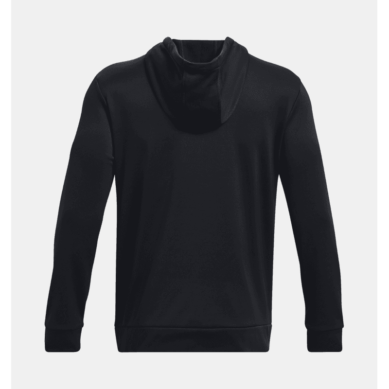 Under Armour Men's Armour Fleece® Big Logo Hoodie هودي اندر ارمور فليس بيج لوجو للرجال لون أسود