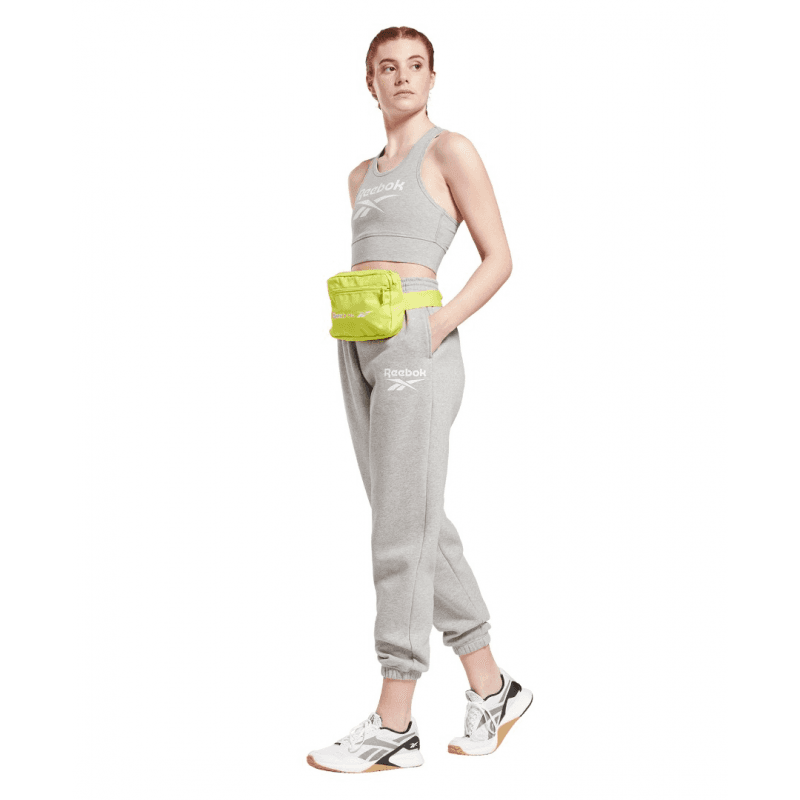 Reebok Women's Identity Sports Bra- صدرية رياضية من ريبوك لون رمادي فاتح