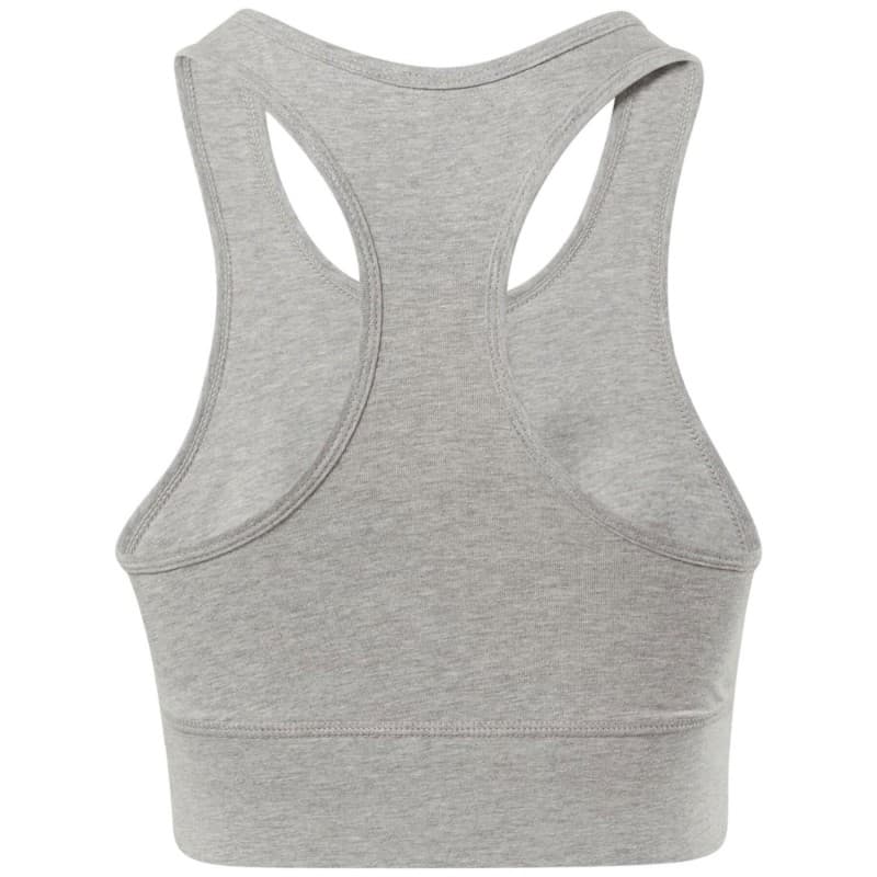 Reebok Women's Identity Sports Bra- صدرية رياضية من ريبوك لون رمادي فاتح