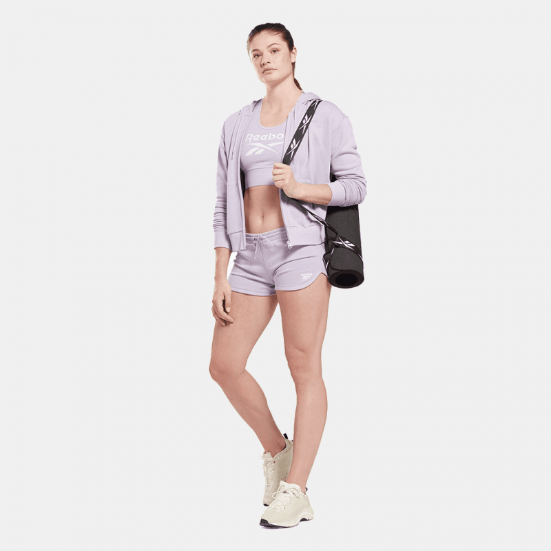 Reebok Women RI French Terry Short- شورت ريبوك فرينش تيري للنساء لون زهري