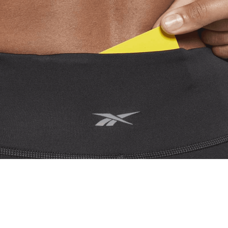 Reebok Women's Workout Ready High Rise Tight Night Black- بنطلون ضيق رياضي من ريبوك للنساء لون أسود