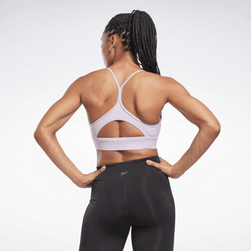 Reebok Women's Workout Ready Sports Bra- صدرية رياضية من ريبوك لون بنفسجي