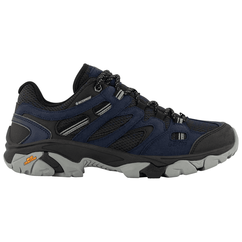 Hi Tec Ravus Vent Lite Low WP Shoes- حذاء هاي تك رفوس فينت لايت للرجال لون كحلي