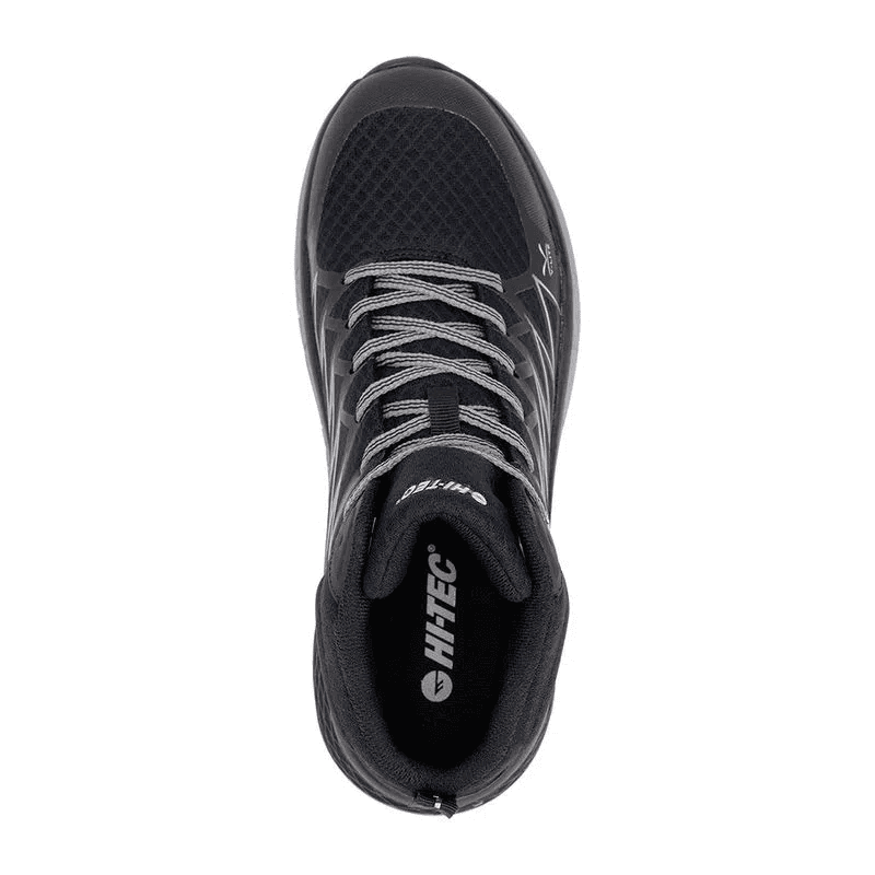 Hi Tec Mens' Trail Lite Mid Shoes- حذاء هاي تك تريل لايت للرجال لون أسود