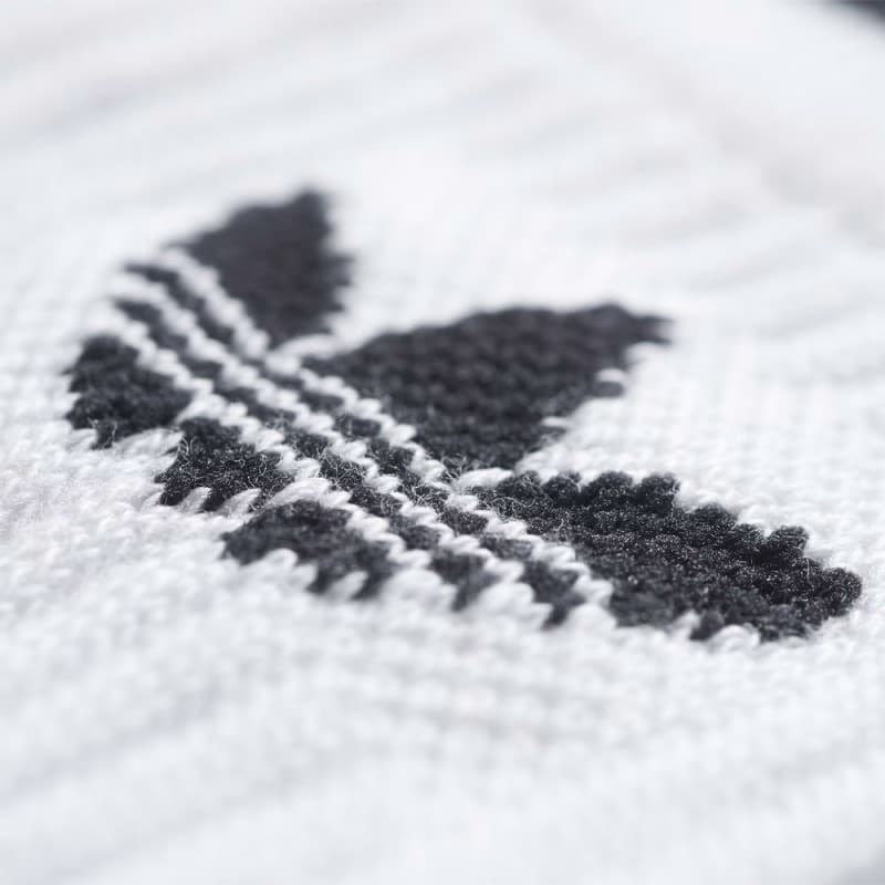 Adidas Unisex Solid Crew Socks 3 Pairs - White- جوارب اديداس سويلد كرو للجنسين لون أبيض