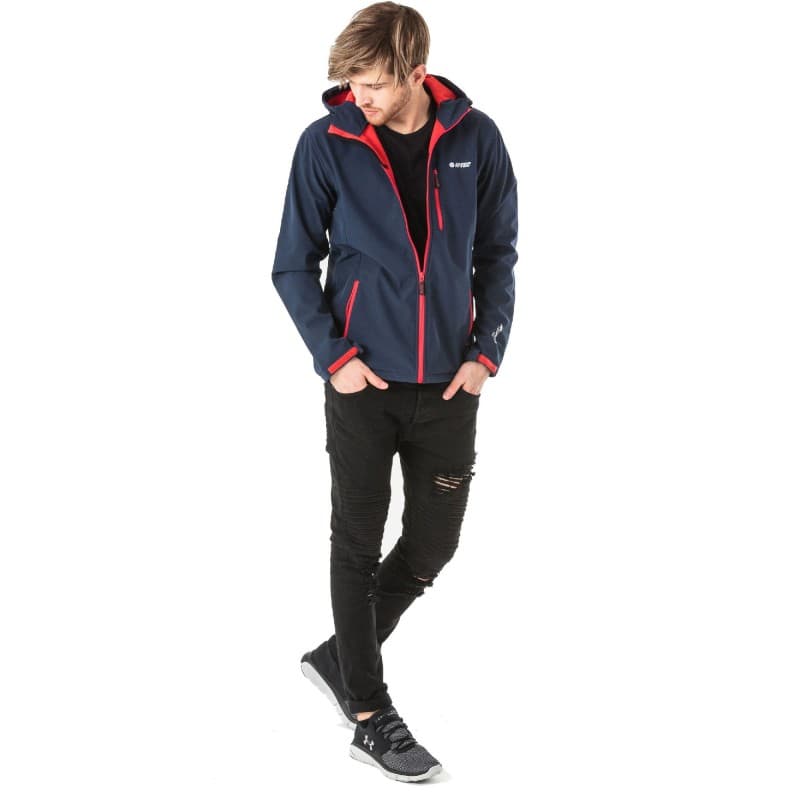 Hi-Tec Mens' Caen Jacket - جاكيت هاي تك كين من هاي-تيك لون كحلي