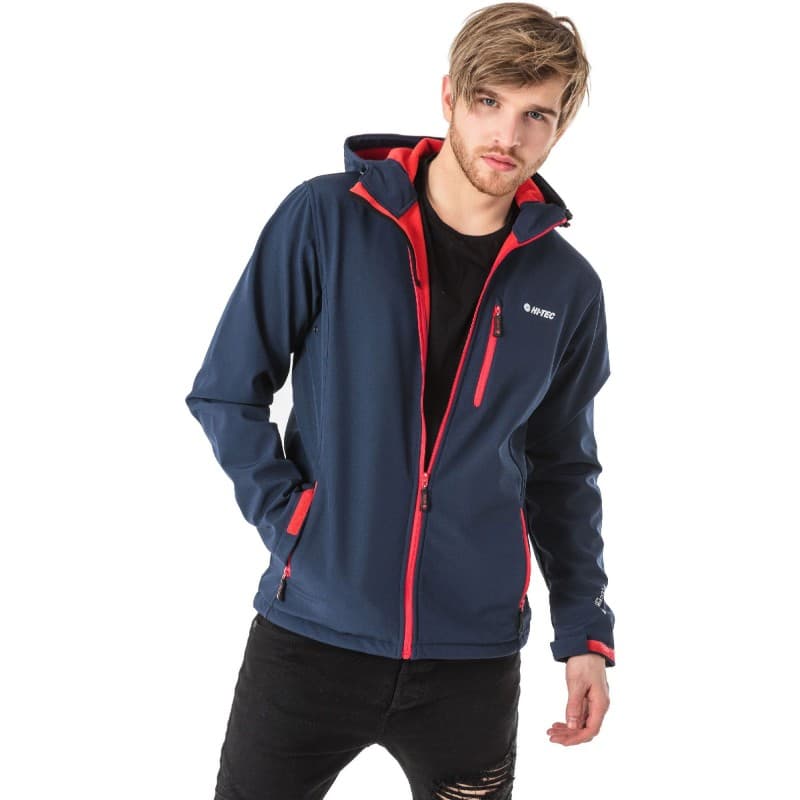 Hi-Tec Mens' Caen Jacket - جاكيت هاي تك كين من هاي-تيك لون كحلي