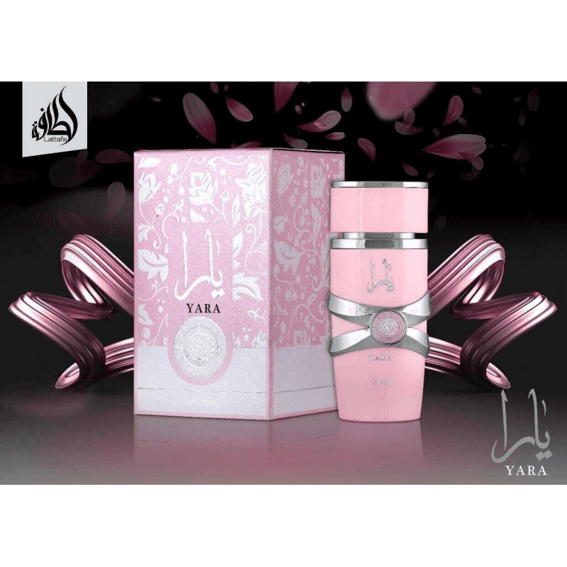 Yara Eau de Parfum by Lattafa for Women 100ml - عطر يارا من لطافة للنساء 100 مل
