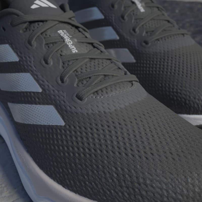 adidas Mens' Supernova Stride Shoes -Black- حذاء اديداس سوبر نوفا سترايد للرجال لون أسود