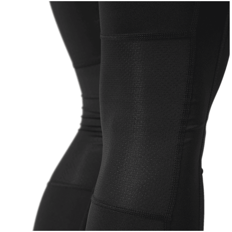 Reebok Womens' Comp Tight Solid- بنطلون ضيق رياضي من ريبوك للنساء لون أسود