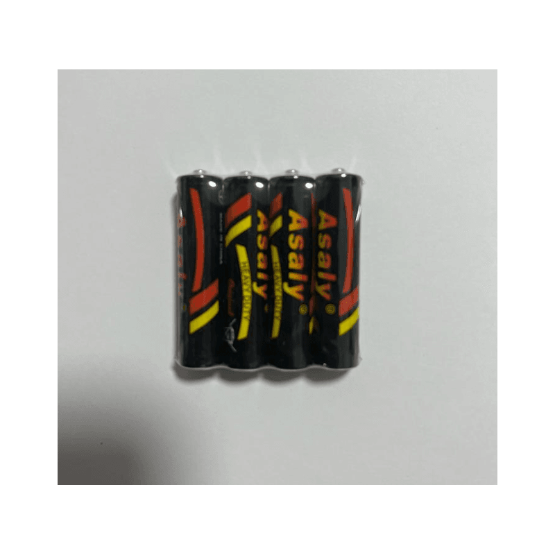 1.5 فولت عدد 4 بطارية جافة R03S Asaly