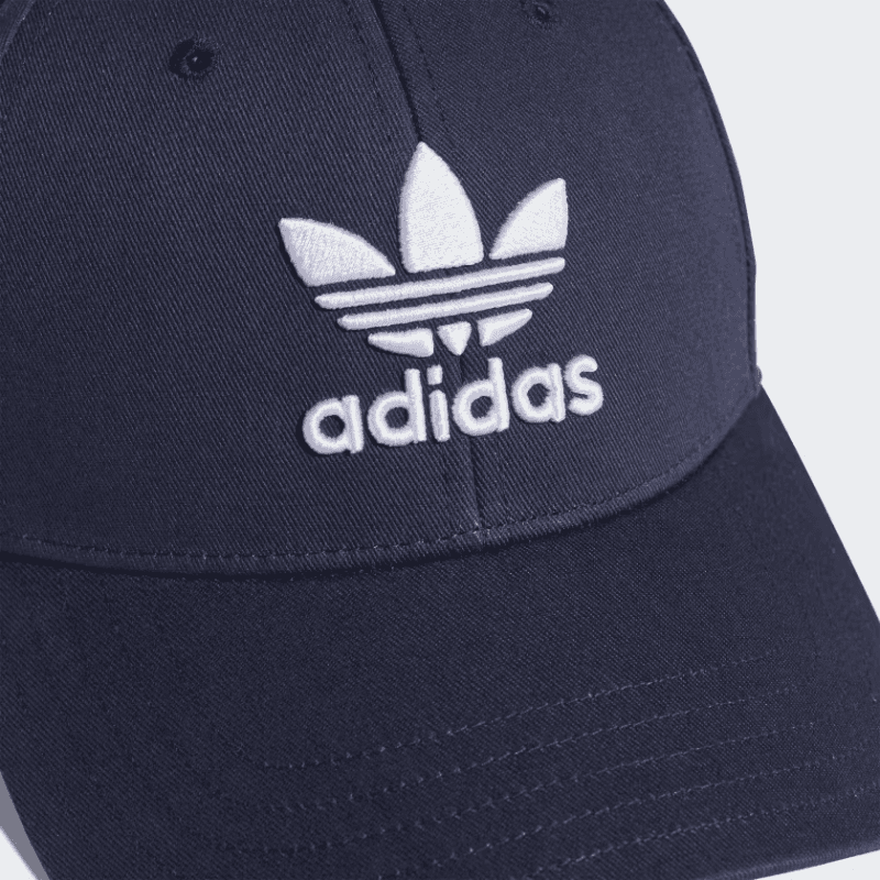 adidas Unisex' Trefoil Baseball Cap - Navy- طاقية اديداس تريفول باسبول للجنسين لون كحلي