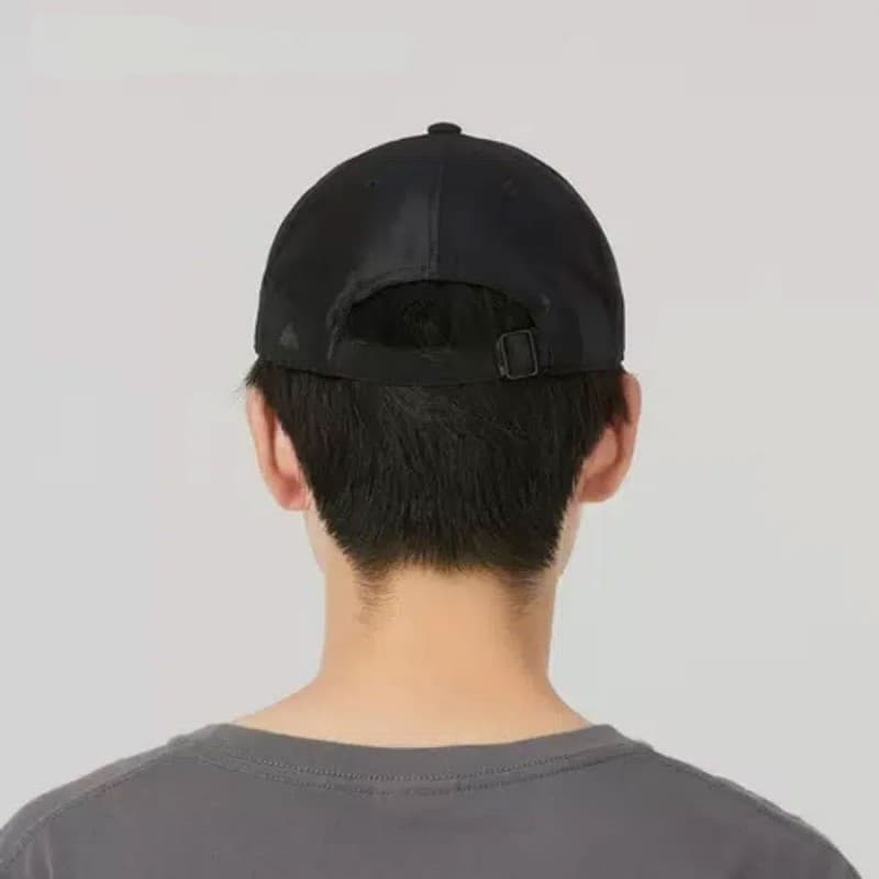 adidas Unisex' Satin Baseball Cap - Black- طاقية اديداس ستين بيسبول للجنسين لون اسود
