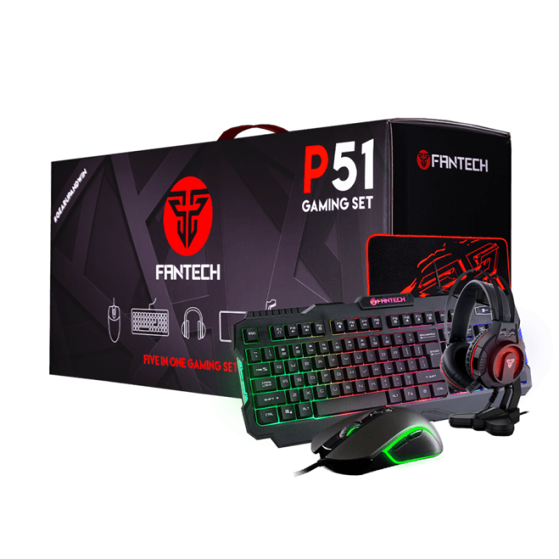 FANTECH 5 IN 1 GAMING POWER BUNDEL P51