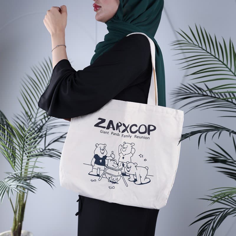 شنطة كتف لون بيج تصميم zarxcop