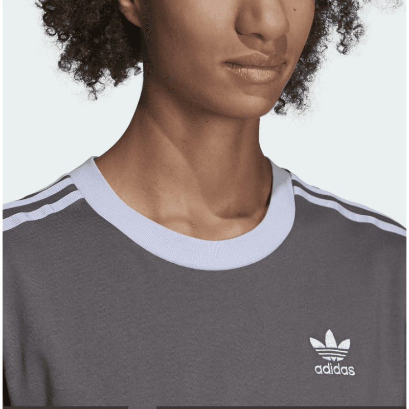 adidas Womens' Originals Tee - Grey- تيشيرت اديداس اورجينال للنساء لون رمادي