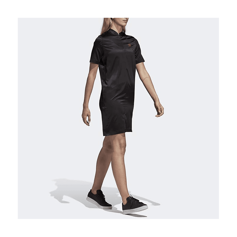 adidas Women's Originals Leoflage Tee Dress- فستان اديداس اورجينال ليوفاج للنساء لون اسود