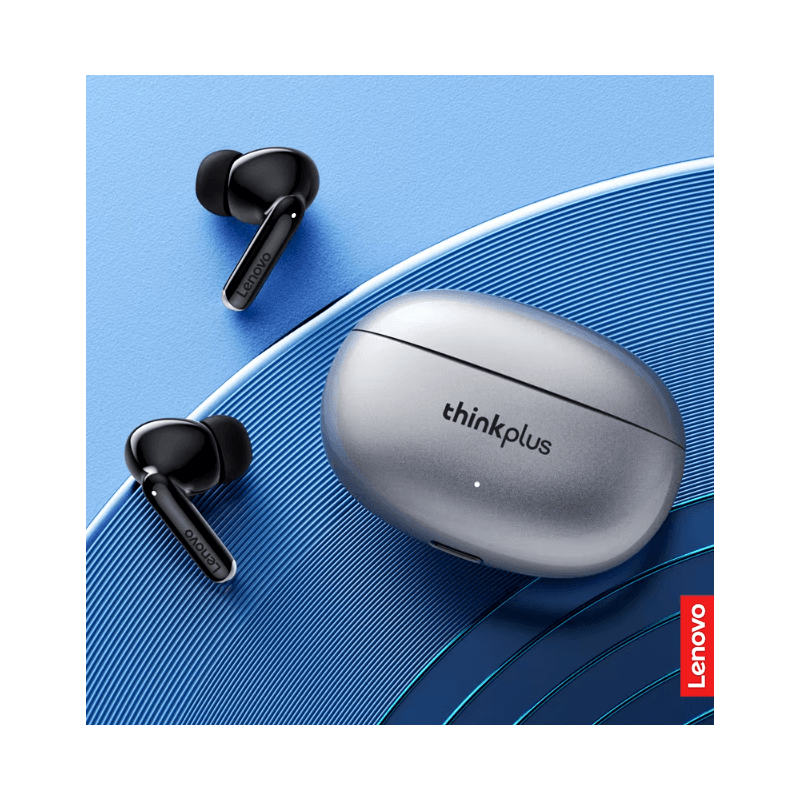 ايربود lenovo Thinkplus    لينوفو XT88 لون فضي غامق