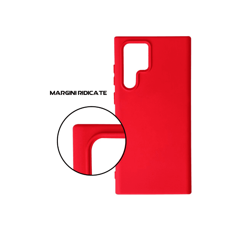 Samsung S22 Ultra Silicon Case - Red